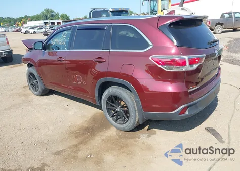 2015 Toyota Highlander Limited/Ltd Platinum из США, поврежденный, VIN 5TDDKRFH3FS137971